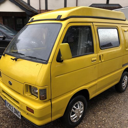 Devon Camper Van 2 Berth - Daihatsu HiJetta 1999 (V)reg Yellow - Part Ex To Clear