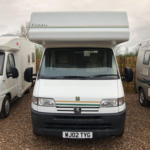 Elddis Autoquest 100 Motorhome 4 Berth - 2002 Peugeot Boxer 2.0 HDi 64326 miles