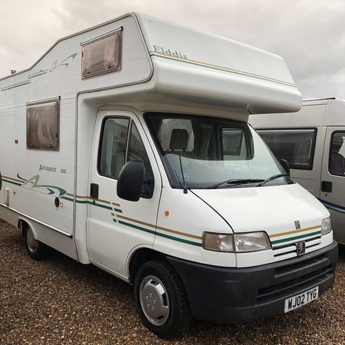 Elddis Autoquest 100 Motorhome 4 Berth - 2002 Peugeot Boxer 2.0 HDi 64326 miles