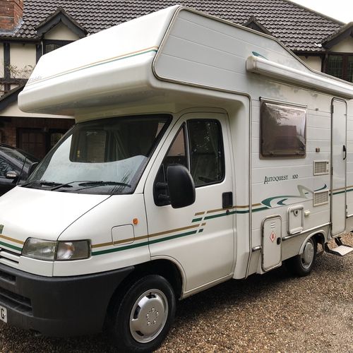 Elddis Autoquest 100 Motorhome 4 Berth - 2002 Peugeot Boxer 2.0 HDi 64326 miles