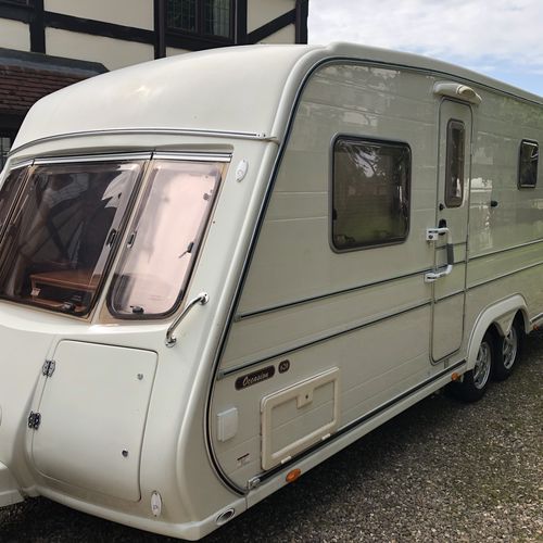 2005 Vanmaster Occasion 620 CB island bed four berth twin axle touring caravan