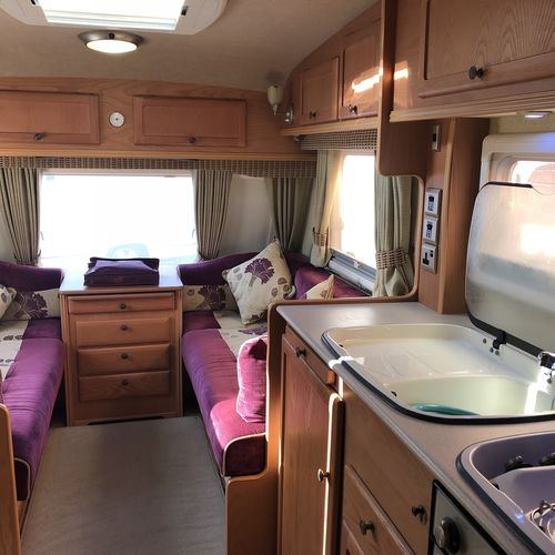 2005 Vanmaster Occasion 620 CB island bed four berth twin axle touring caravan