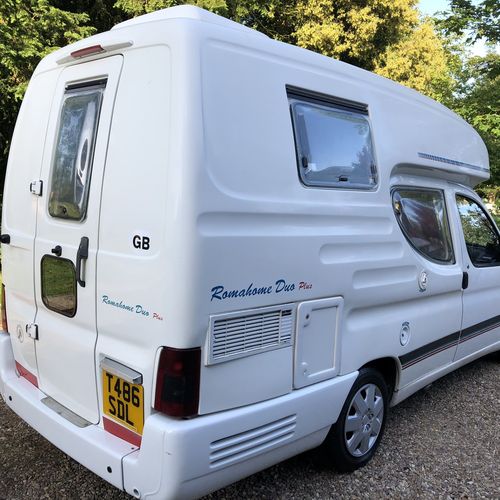 Romahome Duo PLUS 4 Seater Camper Van - 1999 (T)reg Citroen Berlingo 1.9D