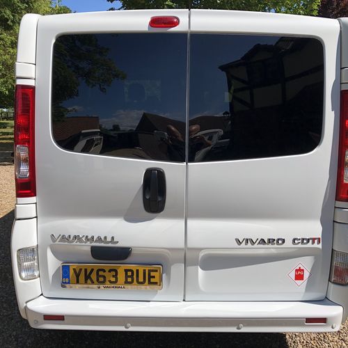 2013 (63)reg Vauxhall Vivaro 2900 Sportive CDTi LWB Camper Van 2 Berth