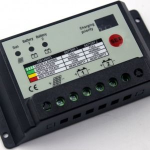 20A Dual Battery Solar Charge Controller