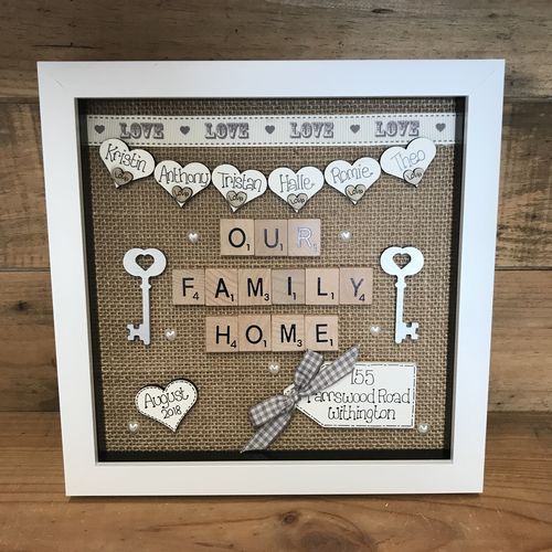 Our family home frame