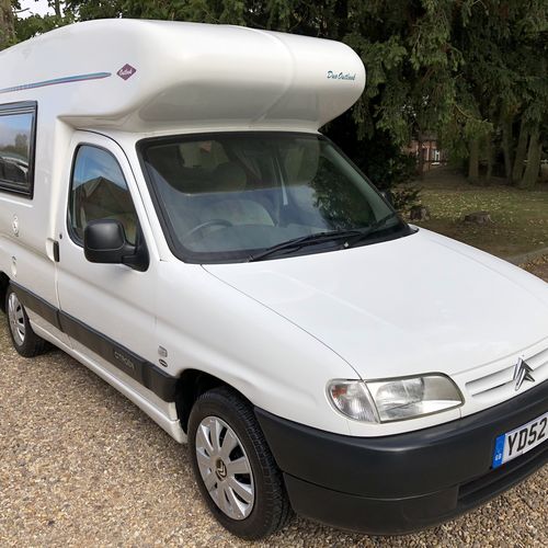 Romahome Duo Outlook Camper Van 2 Berth 49626 miles 02(52)reg Citroen Berlingo