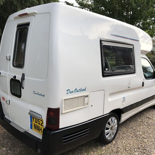 Romahome Duo Outlook Camper Van 2 Berth 49626 miles 02(52)reg Citroen Berlingo