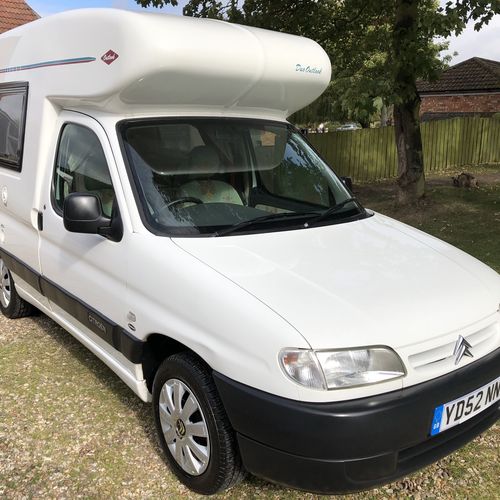 Romahome Duo Outlook Camper Van 2 Berth 49626 miles 02(52)reg Citroen Berlingo