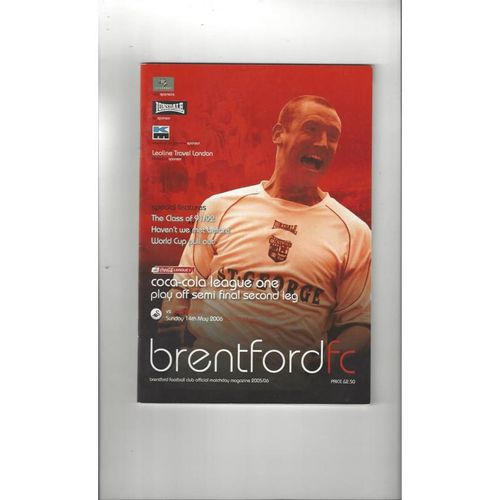 Play Off Semi Final Football Programmes