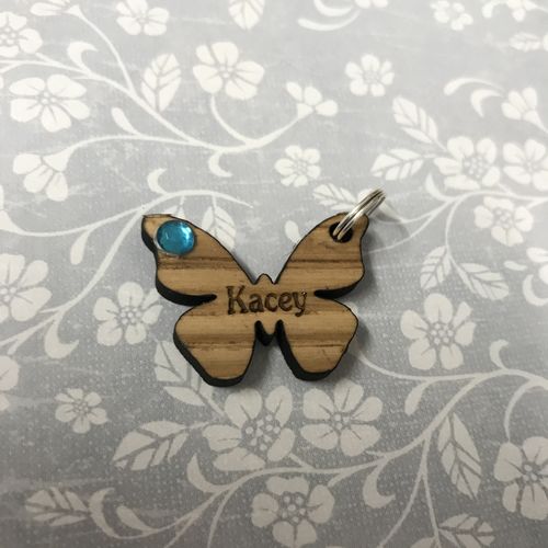 Butterfly keyring ( additional attachments )