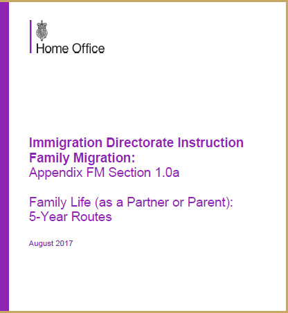 Minimum Income Rule Changes for Family Members  of British Nationals & Settled Persons