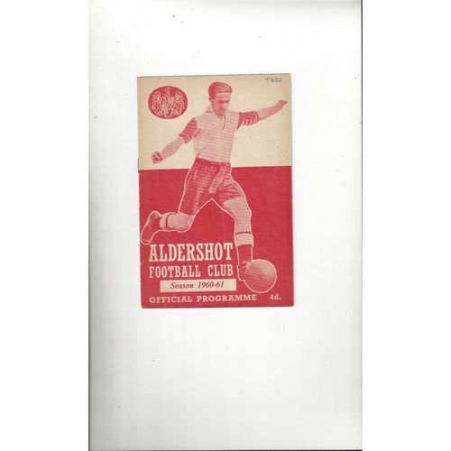 Shrewsbury Town Away Football Programmes