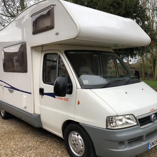 2005 CI Carioca 656 Motorhome 6 Berth Bunk Beds Large Garage Fiat Ducato 2.3JTD