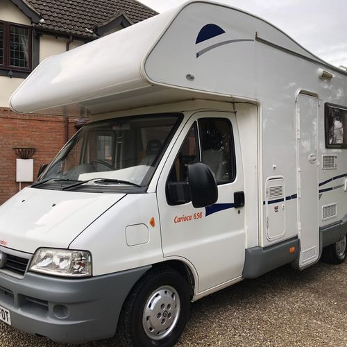 2005 CI Carioca 656 Motorhome 6 Berth Bunk Beds Large Garage Fiat Ducato 2.3JTD