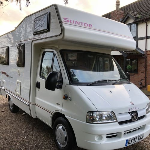 2007 Elddis Suntor 140 Motorhome - 4 Berth - Peugeot Boxer 2.0 HDi - 1 Owner - 26361 Miles