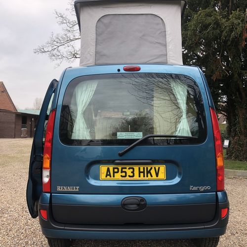 Renault Kangoo 1.2 16V Expression Camper Van Elevating Roof - Lady Owner 9 years