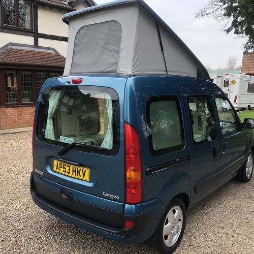 Renault Kangoo 1.2 16V Expression Camper Van Elevating Roof - Lady Owner 9 years