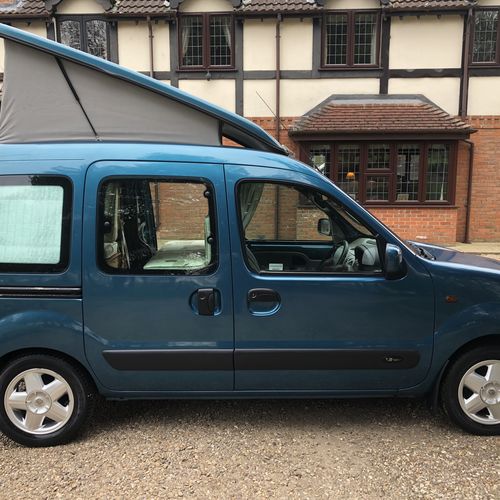 Renault Kangoo 1.2 16V Expression Camper Van Elevating Roof - Lady Owner 9 years