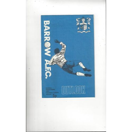 Bury Away Football Programmes