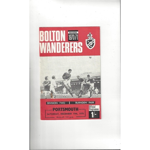 Portsmouth Away Football Programmes