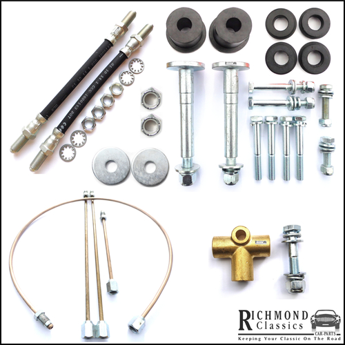 Classic Mini Rear Subframe Fitting Kit - 1976 onwards