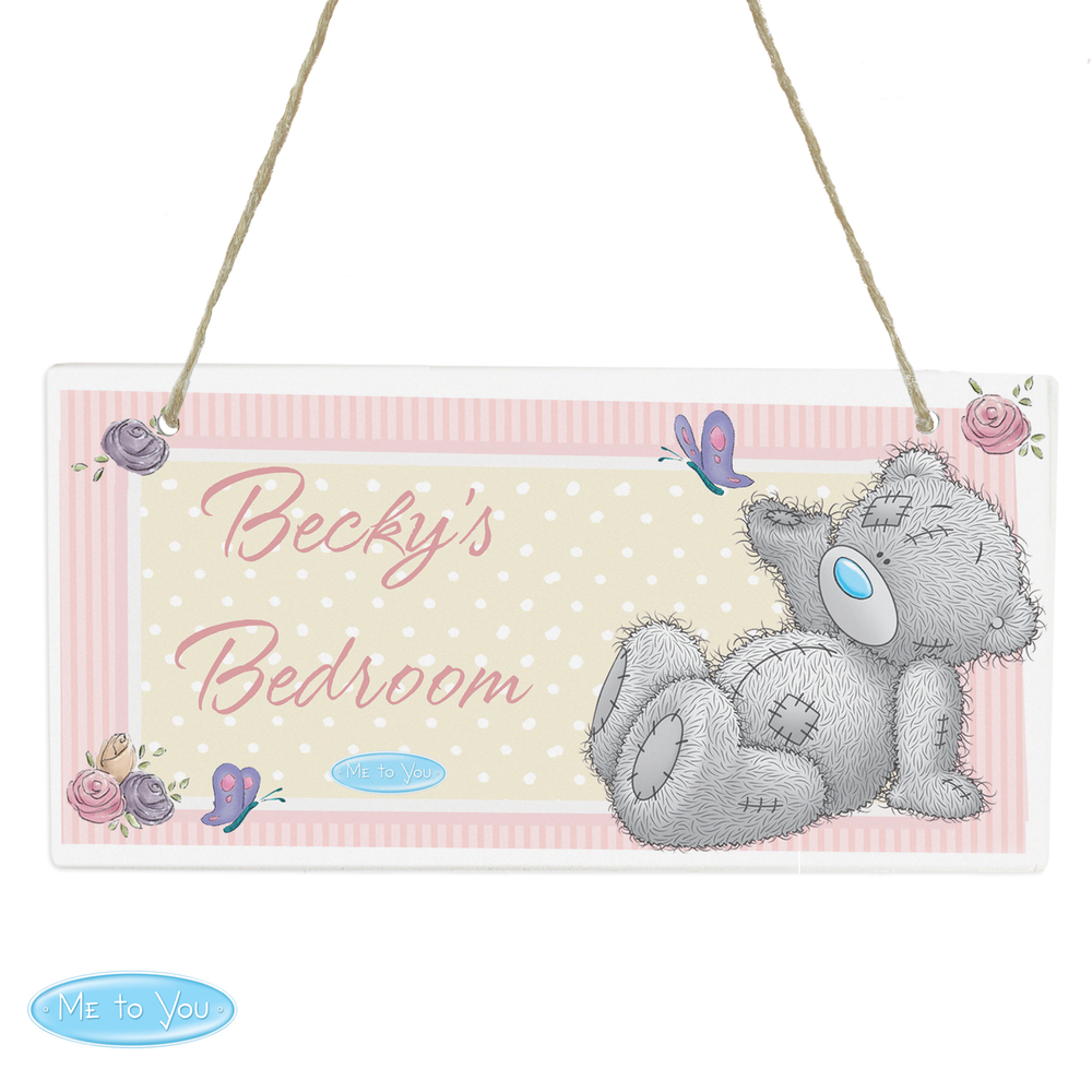 Personalised Me To You Wooden Sign