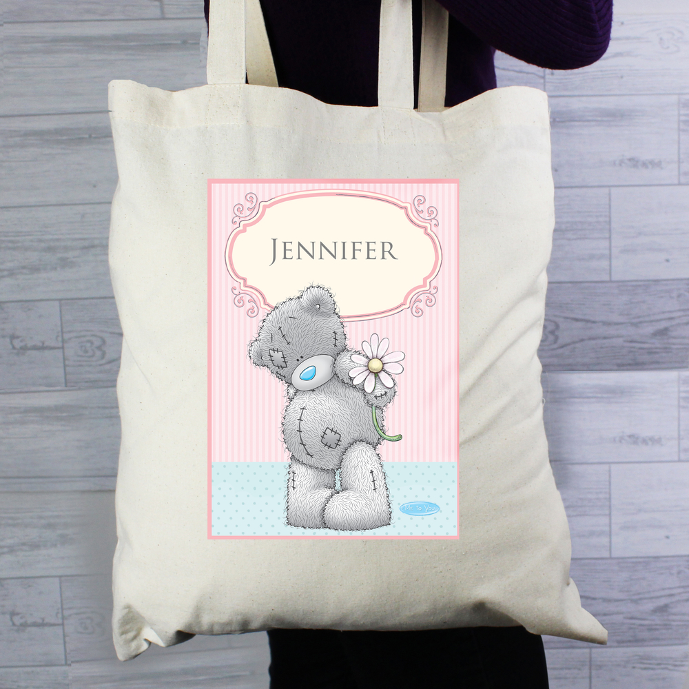 Personalised Me To You Daisy Cotton Bag