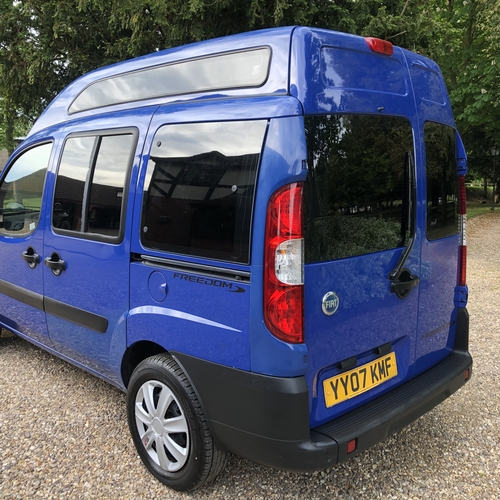 2007 Fiat Doblo Camper Van 2 Berth - 1368cc Petrol - Freedom Campers Conversion