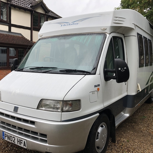 Hobby 700 Motorhome Fixed Bed 5 Berth Tag Axle 4.5t RHD Fiat Ducato 2.8 JTD