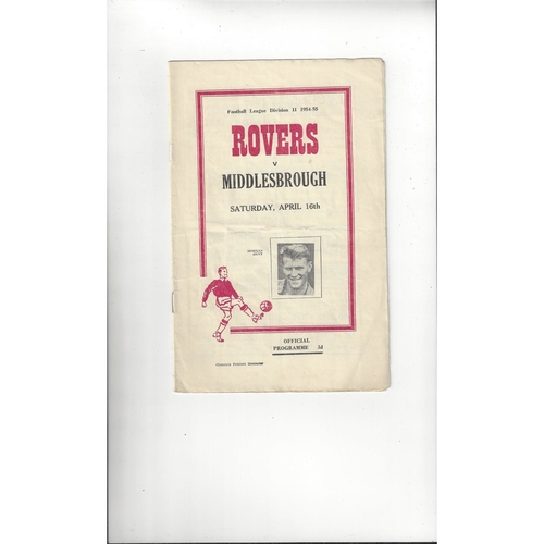 Middlesbrough Away Football Programmes