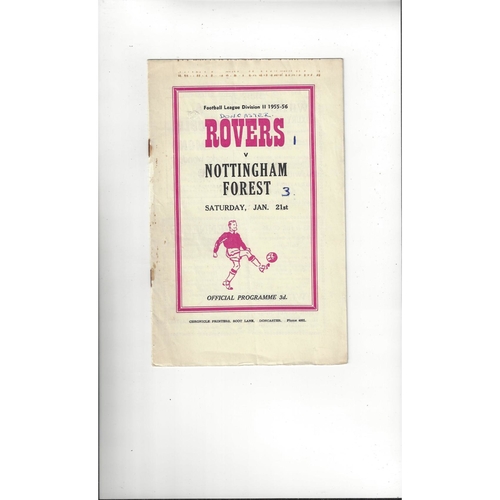 Nottingham Forest Away Football Programmes