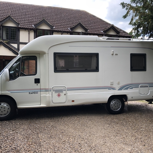 Rapido 770f Motorhome 4 Berth Fixed Bed Fiat Ducato 2.8TD 2000(W)reg 65914 Miles