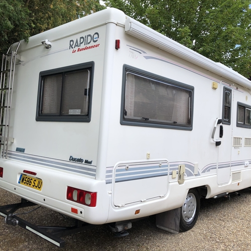 Rapido 770f Motorhome 4 Berth Fixed Bed Fiat Ducato 2.8TD 2000(W)reg 65914 Miles