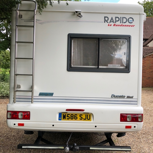 Rapido 770f Motorhome 4 Berth Fixed Bed Fiat Ducato 2.8TD 2000(W)reg 65914 Miles