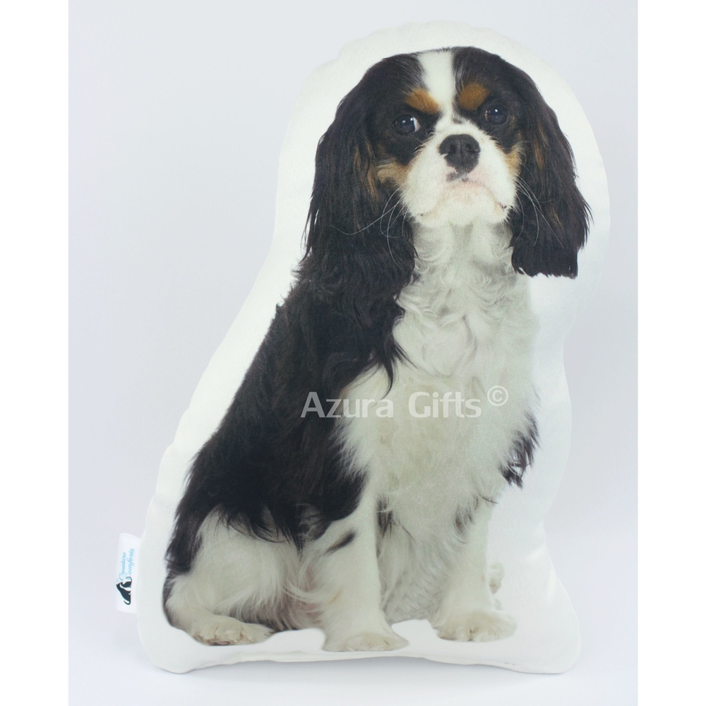 Cavalier King Charles Spaniel Shaped Dog Cushion