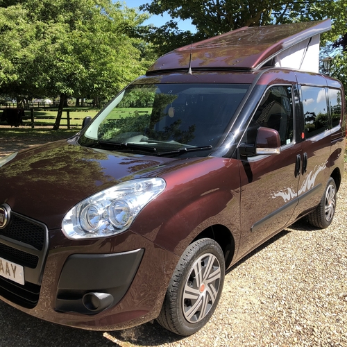 2012 Fiat Doblo Active 1.4 Petrol Camper Van - ONLY 18384 miles - Nice Spec