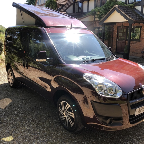 2012 Fiat Doblo Active 1.4 Petrol Camper Van - ONLY 18384 miles - Nice Spec