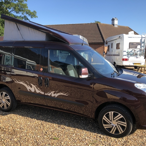 2012 Fiat Doblo Active 1.4 Petrol Camper Van - ONLY 18384 miles - Nice Spec