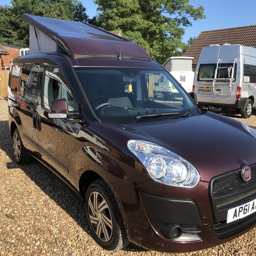 2012 Fiat Doblo Active 1.4 Petrol Camper Van - ONLY 18384 miles - Nice Spec