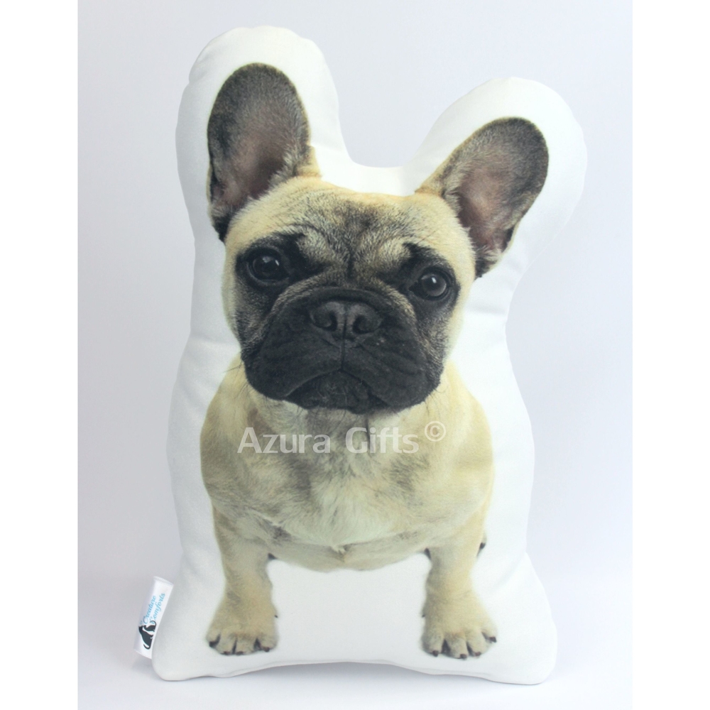 French Bulldog Shaped Dog Cushion