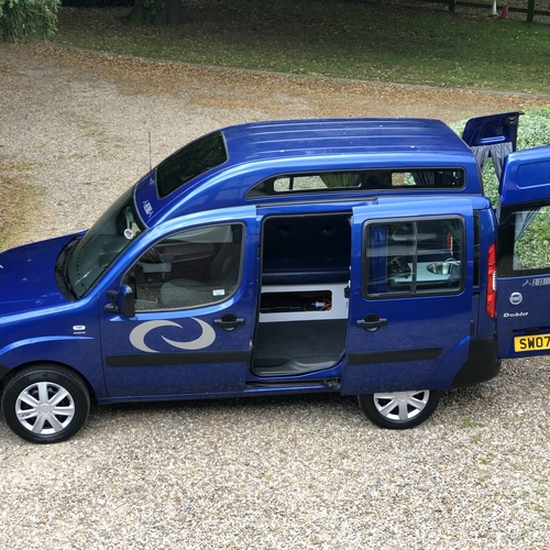 2007 Fiat Doblo Camper Van 2 Berth 1368cc Petrol - 71994 Miles