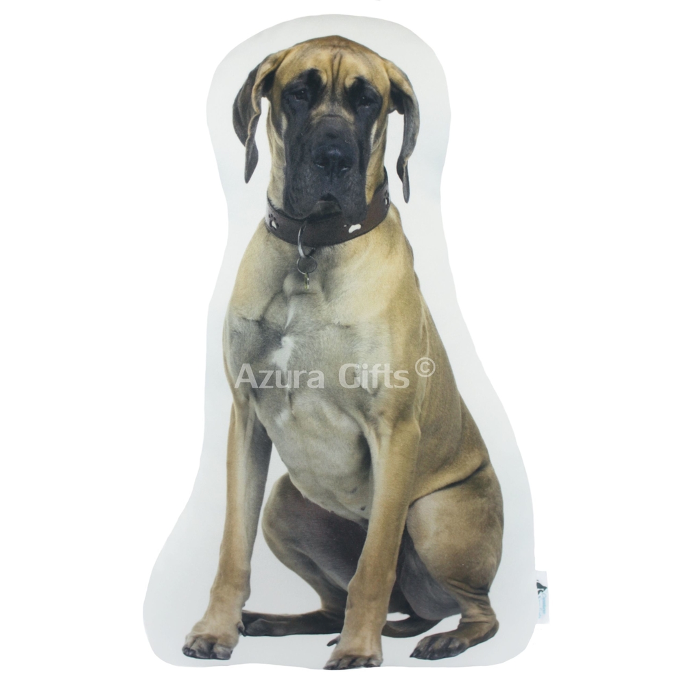 Great Dane Shaped Dog Cushion