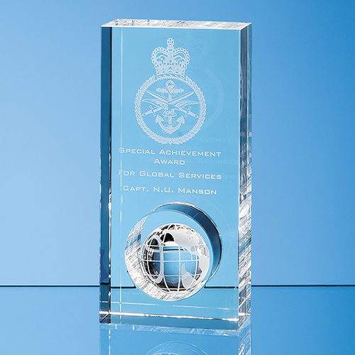 Small Globe in the hole Awards 170*80*45mm