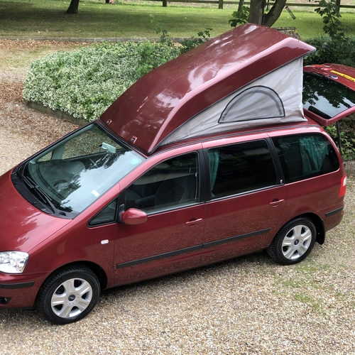 Wheelhome Camper Van 2 Berth - 52reg Ford Galaxy TDi AUTOMATIC