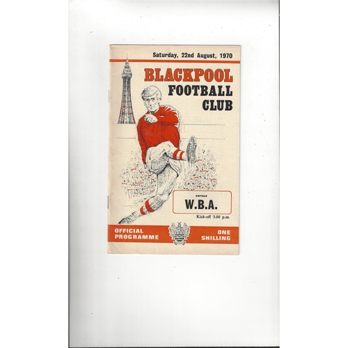 West Bromwich Albion Away Football Programmes