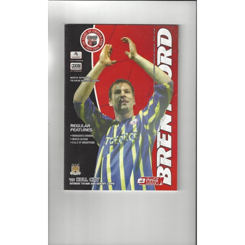 Hull City Away Football Programmes