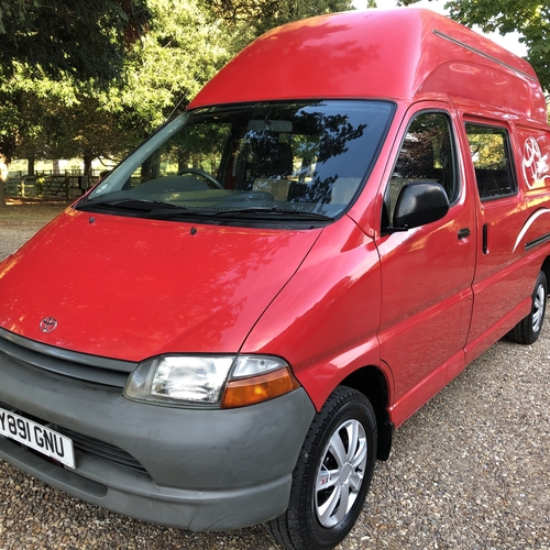 2001 Toyota HiAce Powervan HiTop 2.4D GS LWB Camper Van 4 Berth ONLY 58839 Miles