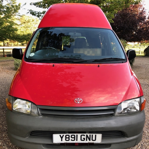 2001 Toyota HiAce Powervan HiTop 2.4D GS LWB Camper Van 4 Berth ONLY 58839 Miles