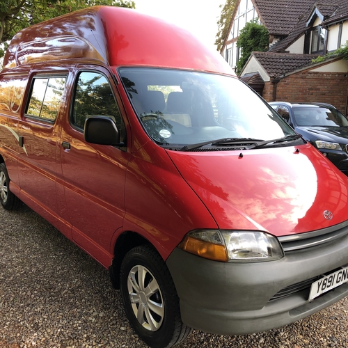 2001 Toyota HiAce Powervan HiTop 2.4D GS LWB Camper Van 4 Berth ONLY 58839 Miles